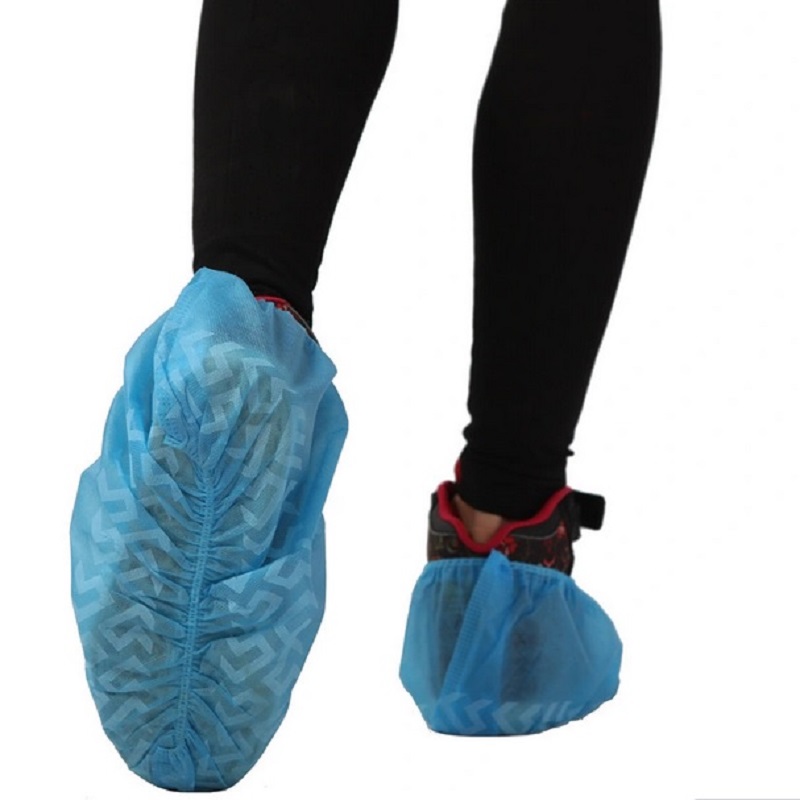 Cubrezapatos antideslizante de PP desechables personalizados del fabricante