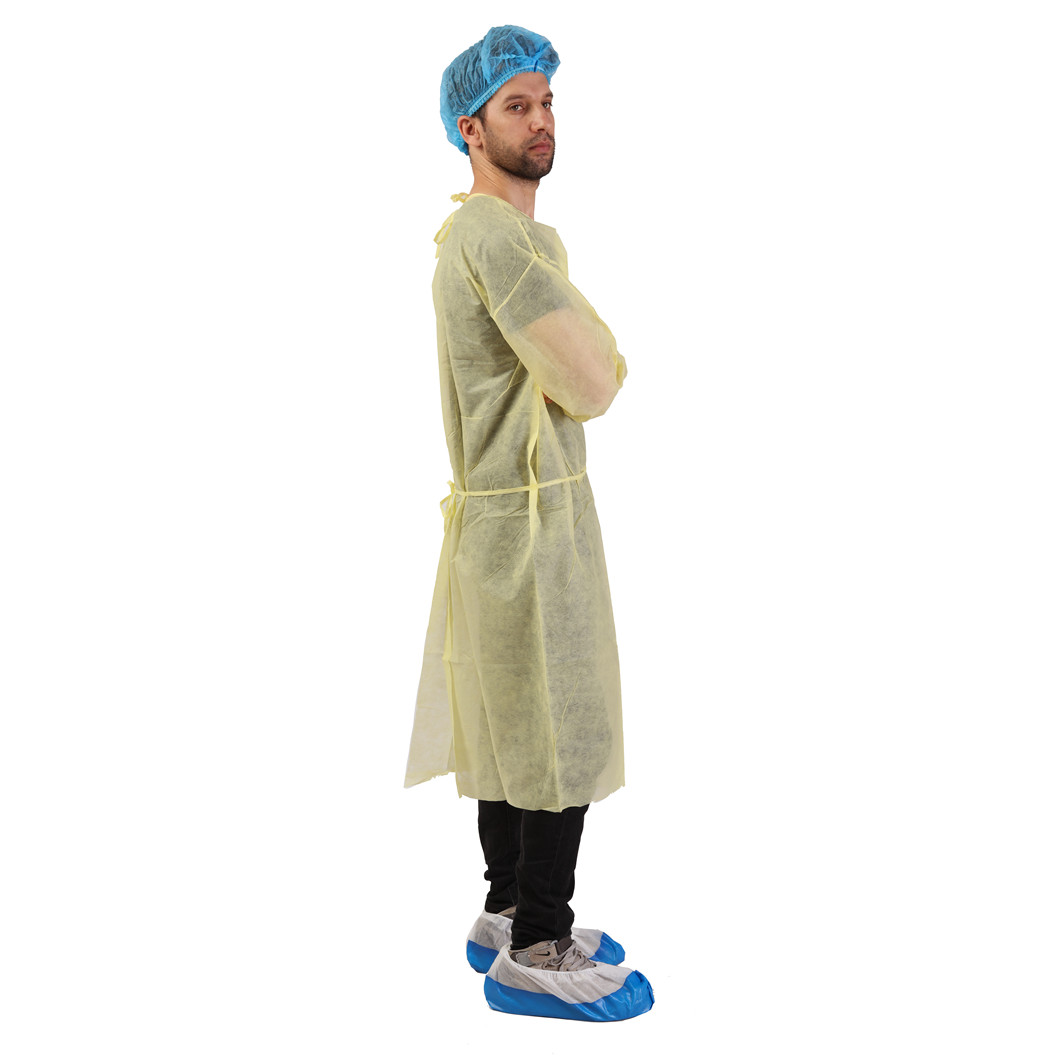best price Non-woven Disposable Isolation Gown