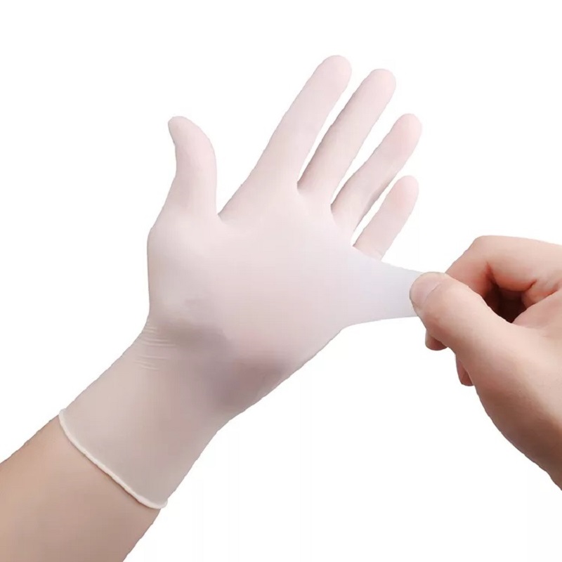 glove latex medical box