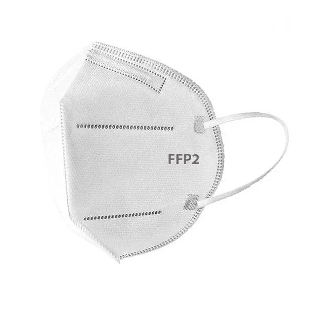 Máscara protectora desechable de 5 capas FFP2 de venta caliente para uso en adultos
