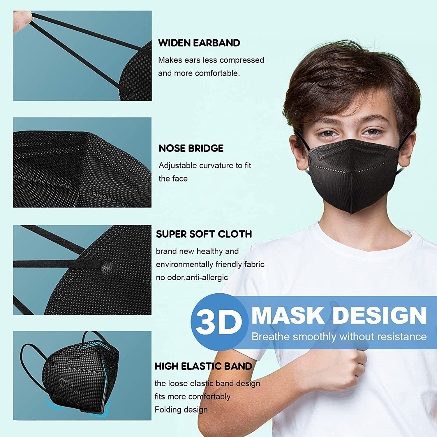 kn95 disposable face mask